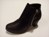 Sabino Shoes Σχ. Γ/63-1 "Διπλό Φερμουάρ" Μαύρο